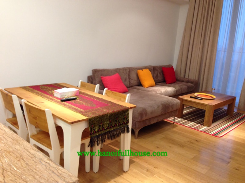 Fully furnished apartment for rent at Indochina Plaza, Cau Giay District, Ha Noi.